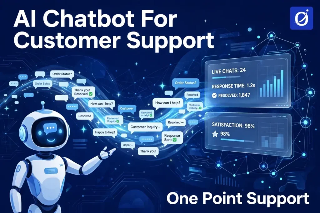 AI Chatbot For Customer Support - One Point Support
